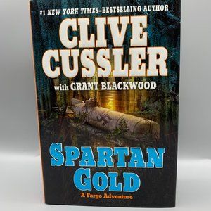 Spartan Gold Hardcover Fiction Novel by Clive Cussler with Grant Blackwood